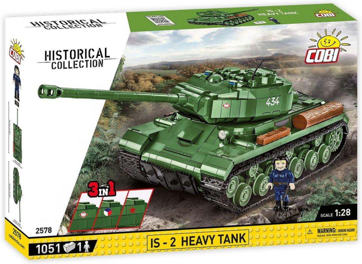 COB2578 World War 2 - IS-2 (3 in 1) (1044 Piece Kit) - Cobi - Titan Pop Culture