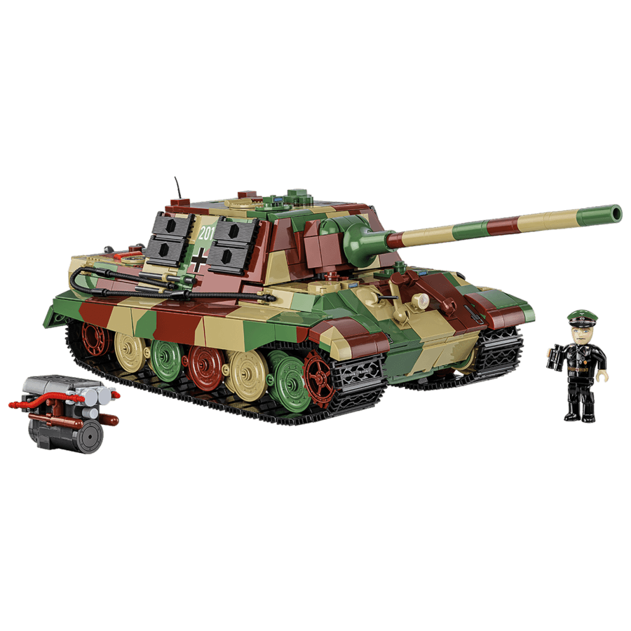 COB2580 World War 2 - Sd.Kfz. 186 - Jagdtiger (1280 Piece Kit) - Cobi - Titan Pop Culture