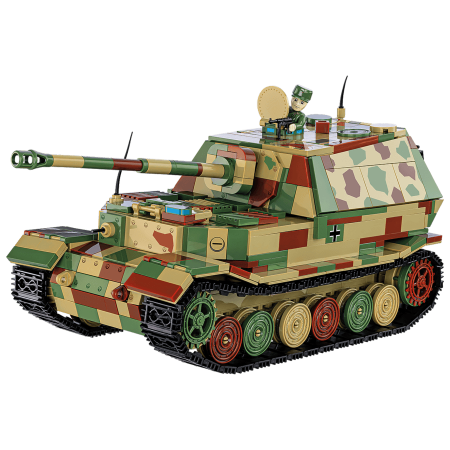 COB2582 World War 2 - Panzerjäger Tiger (P) Elefant (1252 Piece Kit) - Cobi - Titan Pop Culture