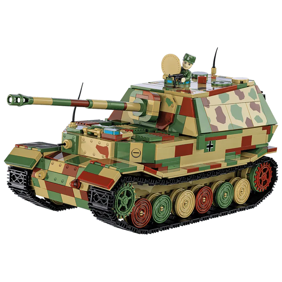 COB2582 World War 2 - Panzerjäger Tiger (P) Elefant (1252 Piece Kit) - Cobi - Titan Pop Culture