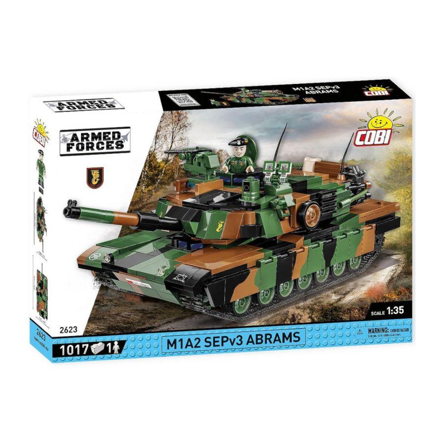 COB2623 Armed Forces- M1A2 SEPv3 Abrams (1000 Piece Kit) - Cobi - Titan Pop Culture