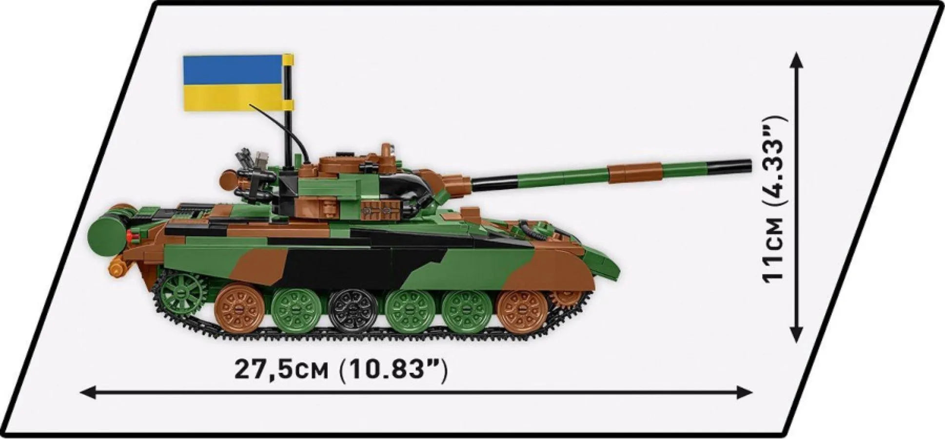 COB2624 Armed Forces - T-72M1R (PL/UA) (724 Piece Kit) - Cobi - Titan Pop Culture