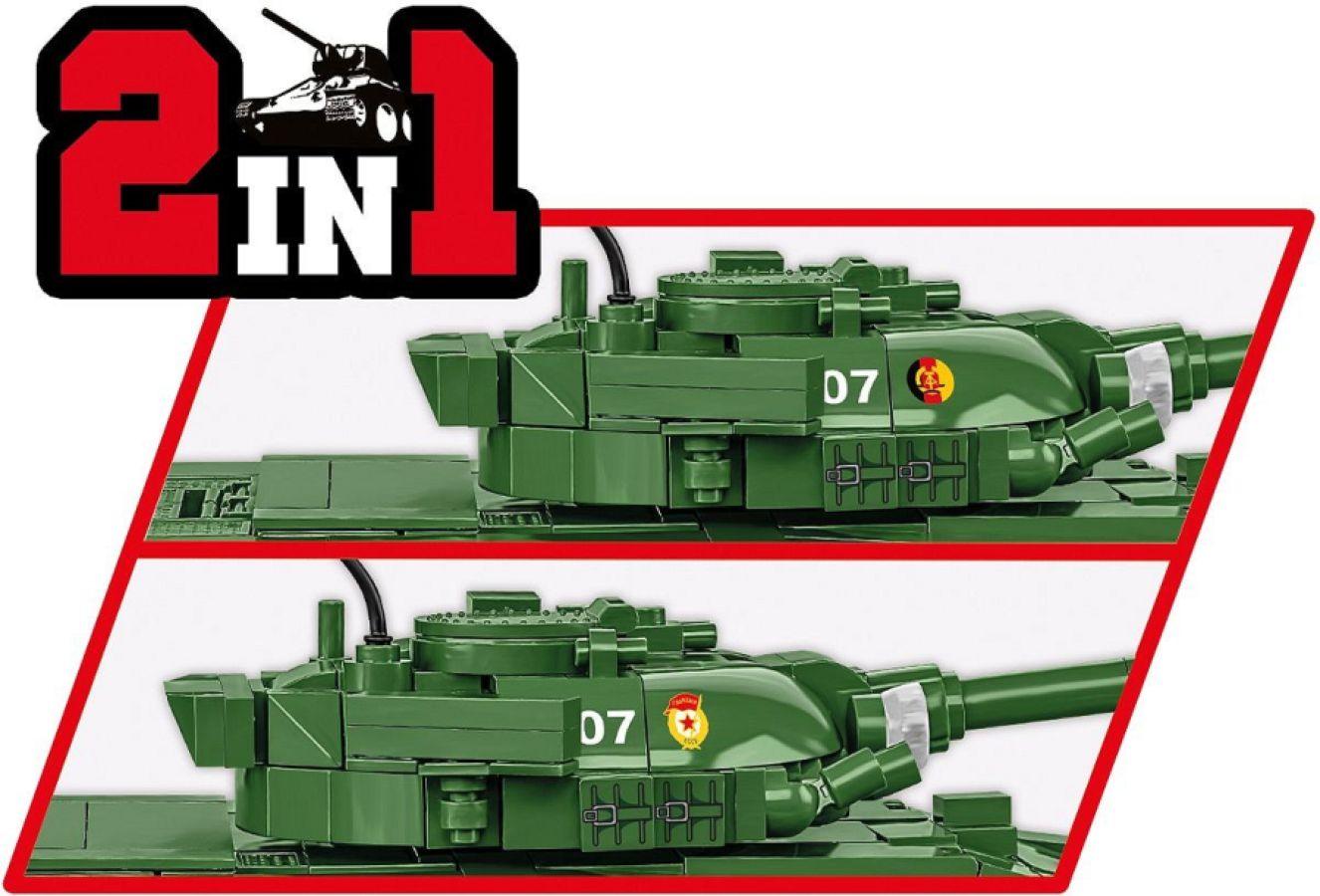 COB2625 Armed Forces - T-72 (East Germany/Soviet) (680 Piece Kit) - Cobi - Titan Pop Culture