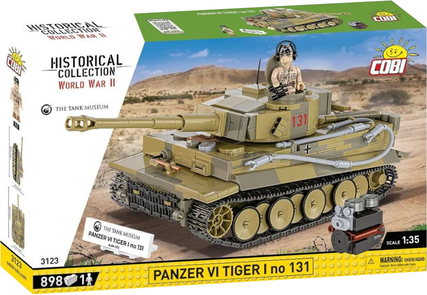 WW2 -Panzer Vi Tiger I No 131 (898 Pcs)