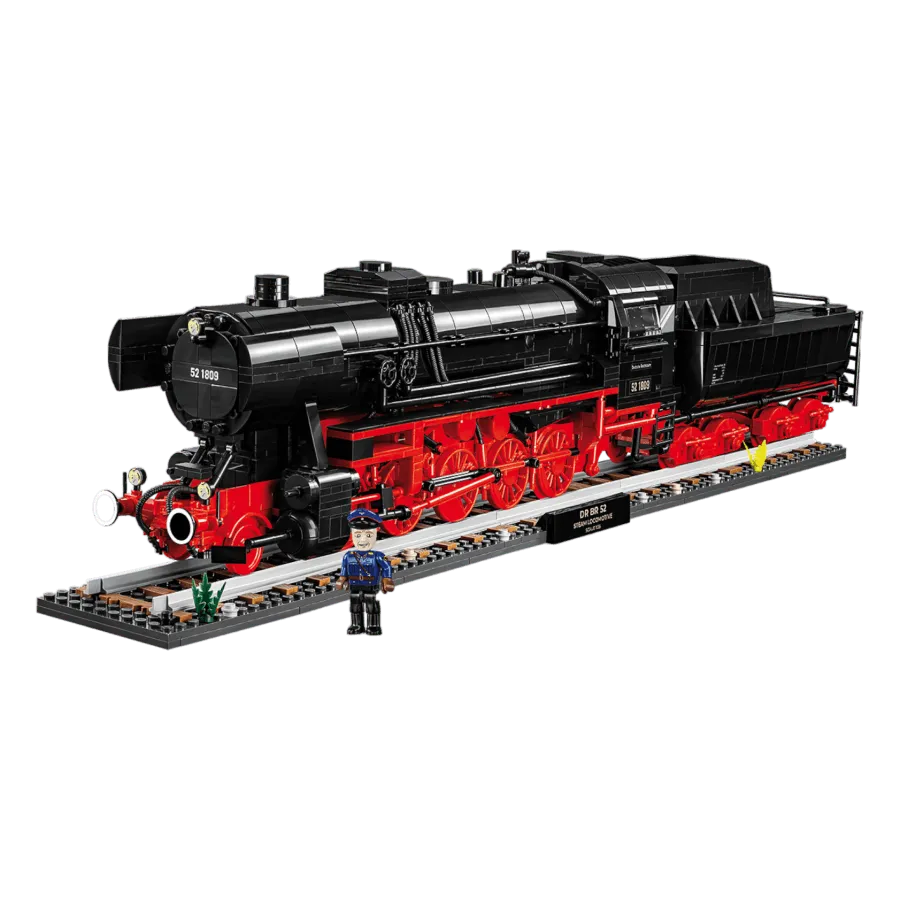 COB6280 Trains - DR BR 52 Steam Locomotive 1:35 Scale Exclusive Edition [2623 Pcs] - Cobi - Titan Pop Culture