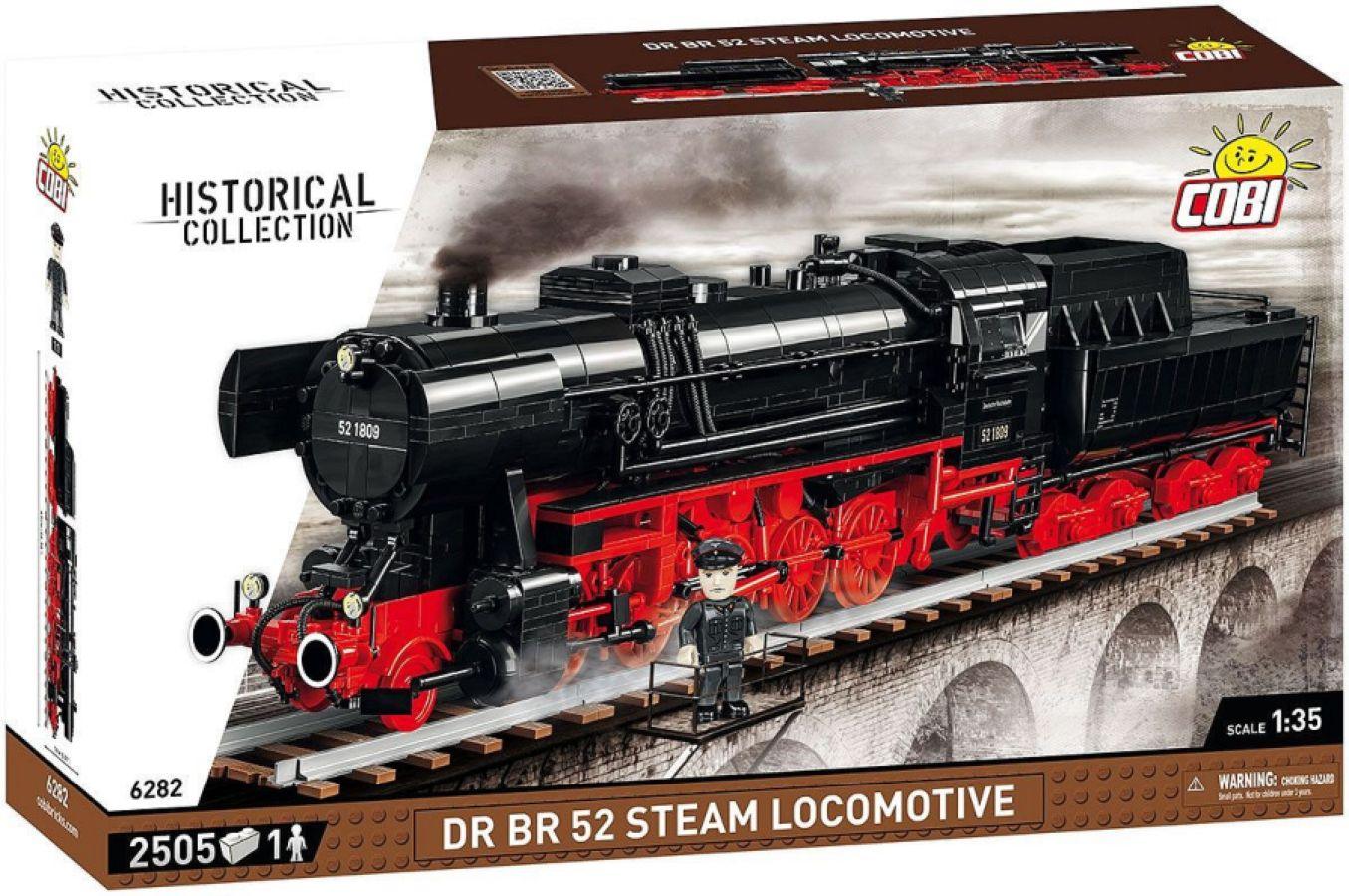 COB6282 Trains - DR BR 52 Steam Locomotive 1:35 Scale [2505 Pcs] - Cobi - Titan Pop Culture