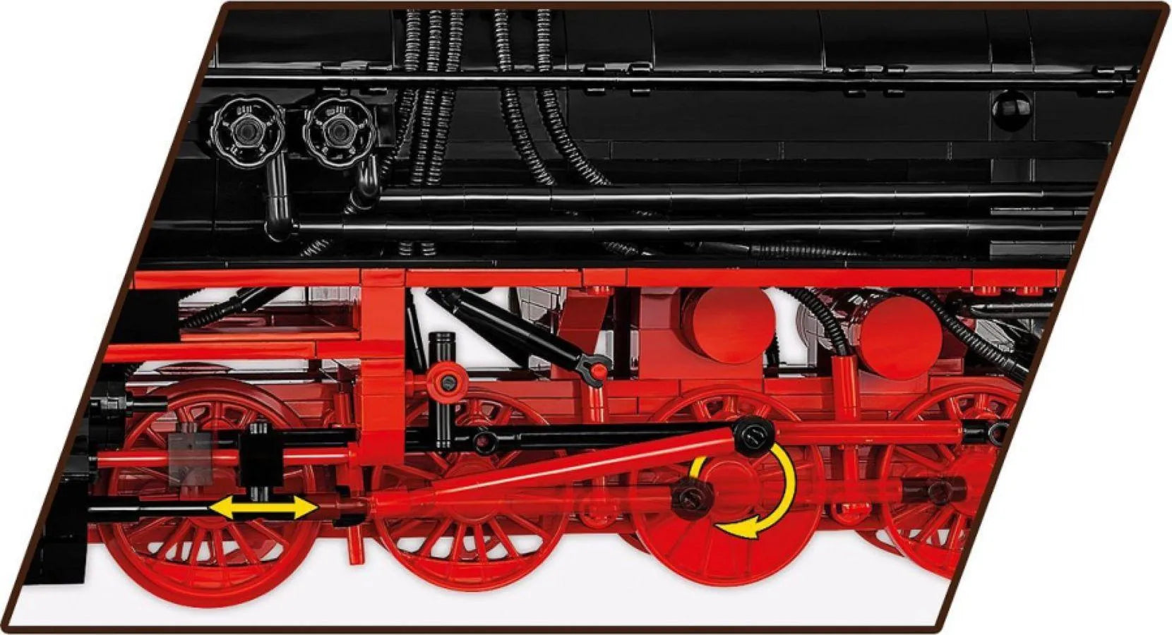 COB6282 Trains - DR BR 52 Steam Locomotive 1:35 Scale [2505 Pcs] - Cobi - Titan Pop Culture