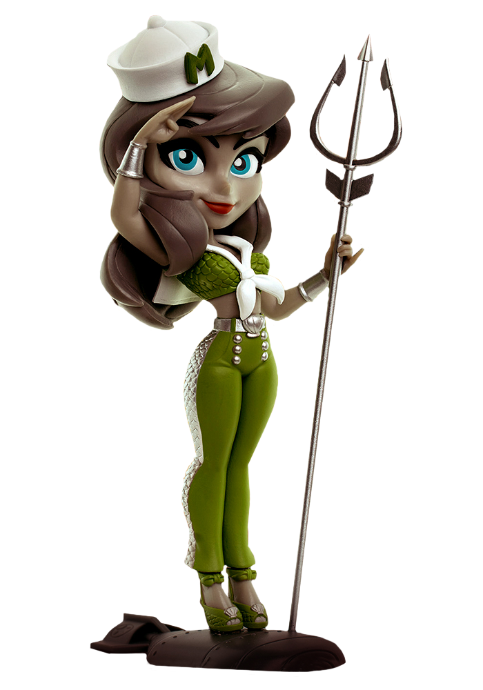 DC Comics Bombshells - Series 03 Mera Noir Vinyl Figure Exclusive