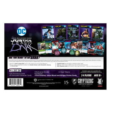 CRY80269 DC Comics - Justice League Dark Deck Building Game - Cryptozoic Entertainment - Titan Pop Culture