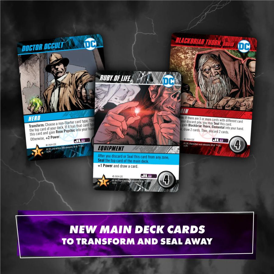 DC Comics - Justice League Dark Deck-Building Game [Expansion Set]