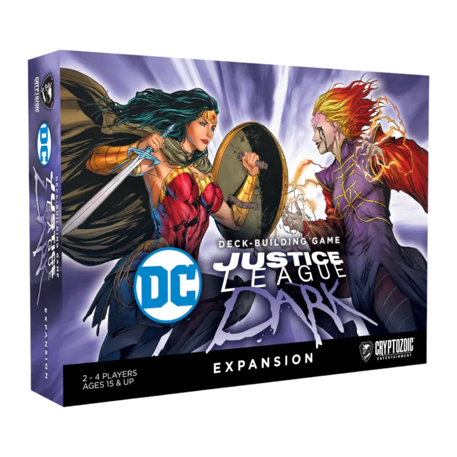 CRY80290 DC Comics - Justice League Dark Deck-Building Game [Expansion Set] - Cryptozoic Entertainment - Titan Pop Culture