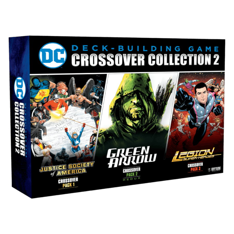 CRY80412 DC Comics - Crossover Collection #2 Deck-Building Game [Expansion] - Cryptozoic Entertainment - Titan Pop Culture