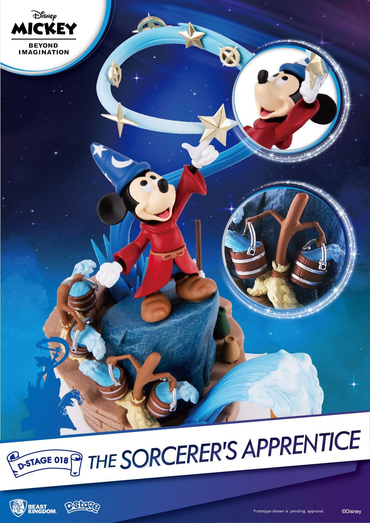 VR-73745 Beast Kingdom D Stage The Sorcerers Apprentice Mickey Mouse - Beast Kingdom - Titan Pop Culture
