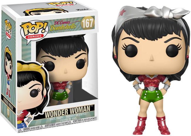 DC Comics Bombshells - Wonder Woman Holiday US Exclusive Pop! Vinyl