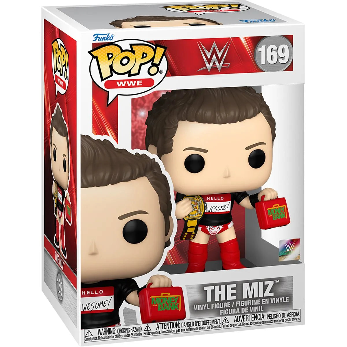 FUN79626 WWE - The Miz with Briefcase Pop! Vinyl - Funko - Titan Pop Culture