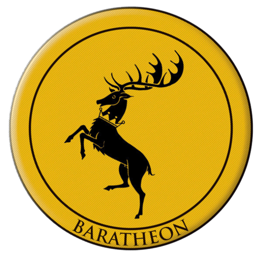 DHC21-112 Game of Thrones - Baratheon Embroidered Patch - Dark Horse Comics - Titan Pop Culture