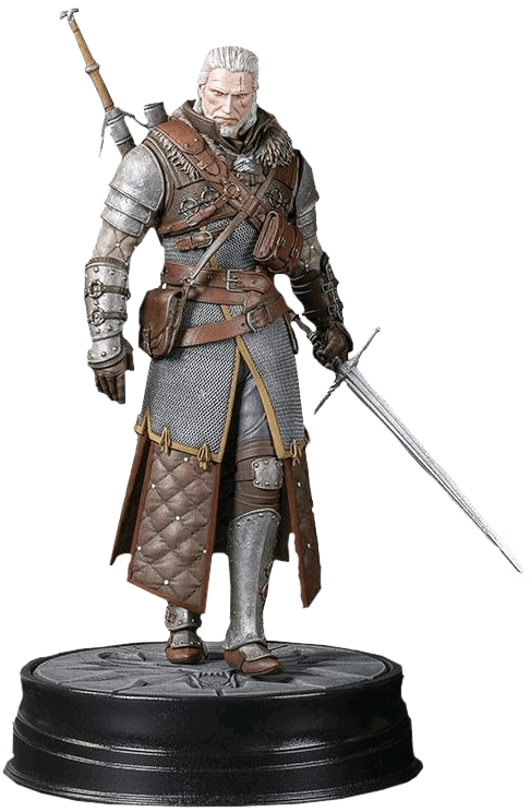 DHC3000-891 The Witcher 3: Wild Hunt - Geralt Grandmaster Ursine Figure - Dark Horse Comics - Titan Pop Culture