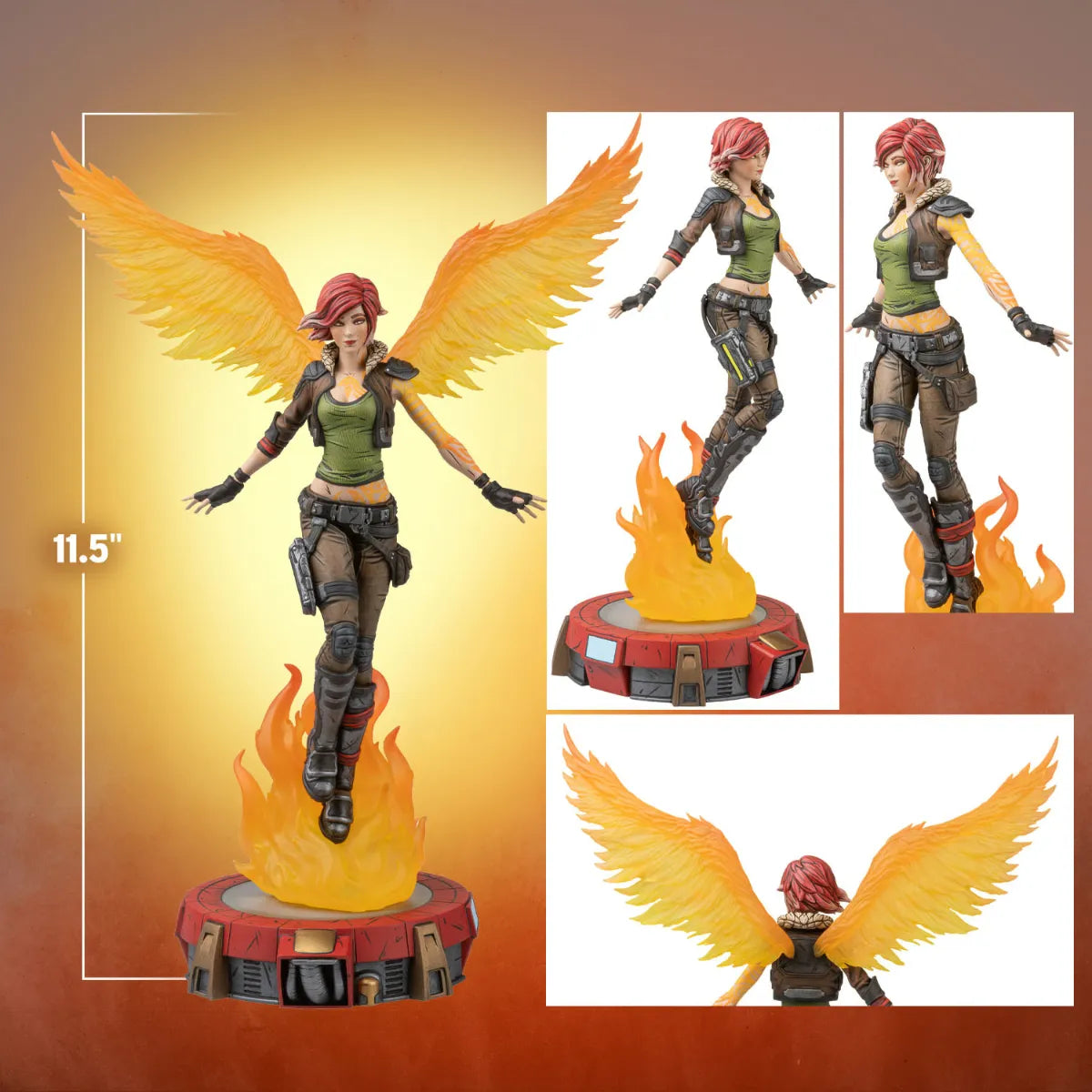 DHC3013-233 Borderlands - Lilith The Firehawk PVC Statue - Dark Horse Comics - Titan Pop Culture