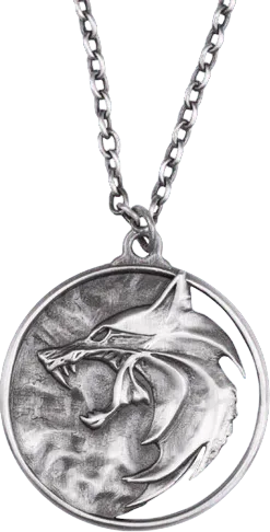 DHC3013-501 The Witcher (TV) - Wolf Medallion Necklace - Dark Horse Comics - Titan Pop Culture