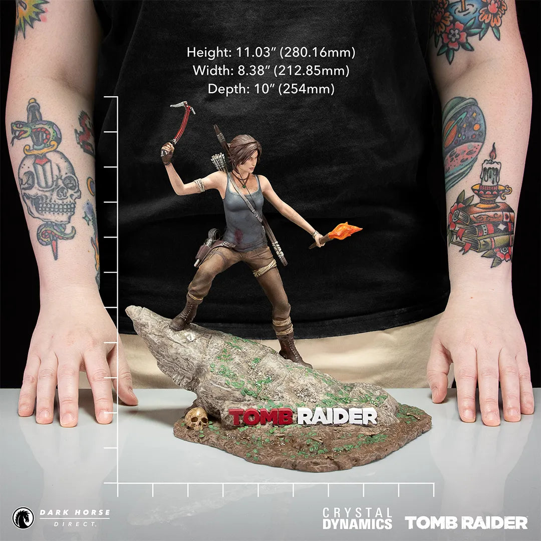 DHC3014-203 Tomb Raider - Lara Croft (Survivor Era) PVC Statue - Dark Horse Comics - Titan Pop Culture