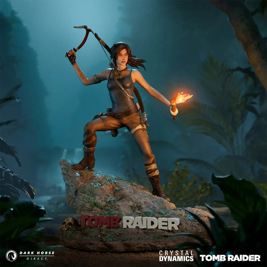 DHC3014-203 Tomb Raider - Lara Croft (Survivor Era) PVC Statue - Dark Horse Comics - Titan Pop Culture