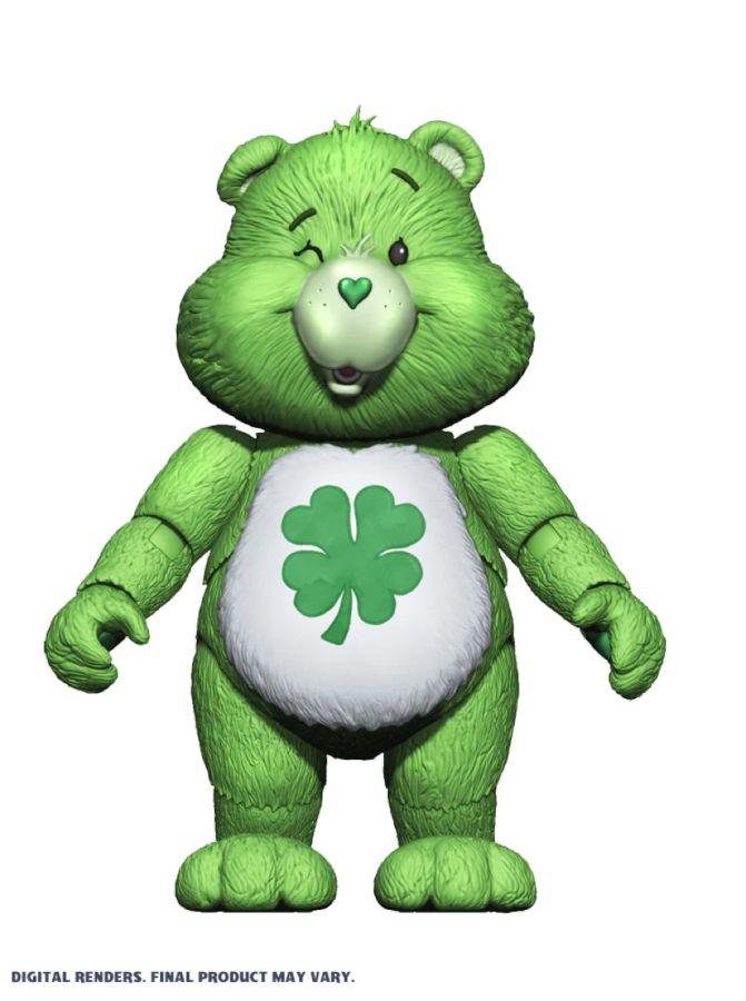 DNAPDNACBW1GLB Care Bears - Good Luck Bear 4.5" Action Figure - Premium DNA Toys - Titan Pop Culture