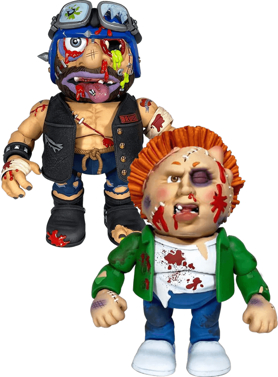 DNAPDNAMBVGPKMMVBB Madballs vs GPK - Mugged Marcus vs Bruise Brother Action Figure Set - Premium DNA Toys - Titan Pop Culture