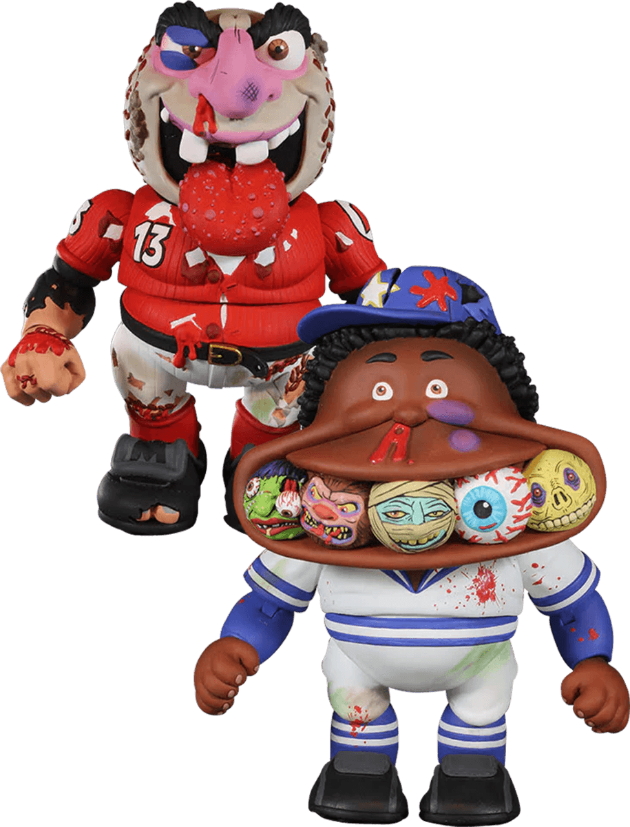 DNAPDNAMBVGPKMPVSM Madballs vs GPK - Mouth Phil vs Screamin' Meemie Action Figure Set - Premium DNA Toys - Titan Pop Culture