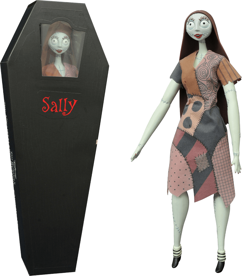 DSTAPR162621 The Nightmare Before Christmas - Sally Unlimited Coffin Doll - Diamond Select Toys - Titan Pop Culture