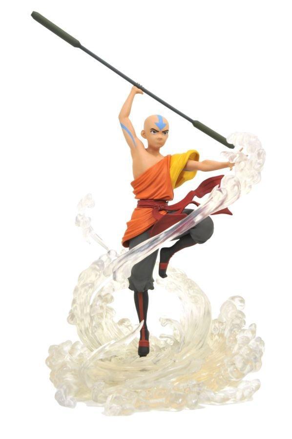 DSTAPR202646 Avatar The Last Airbender - Aang Gallery PVC Statue - Diamond Select Toys - Titan Pop Culture