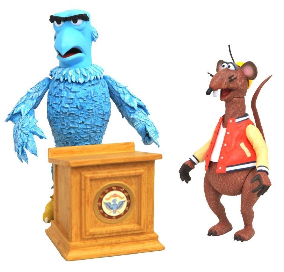 DSTAUG212424 Muppets - Sam & Rizzo Deluxe Figure Set - Diamond Select Toys - Titan Pop Culture