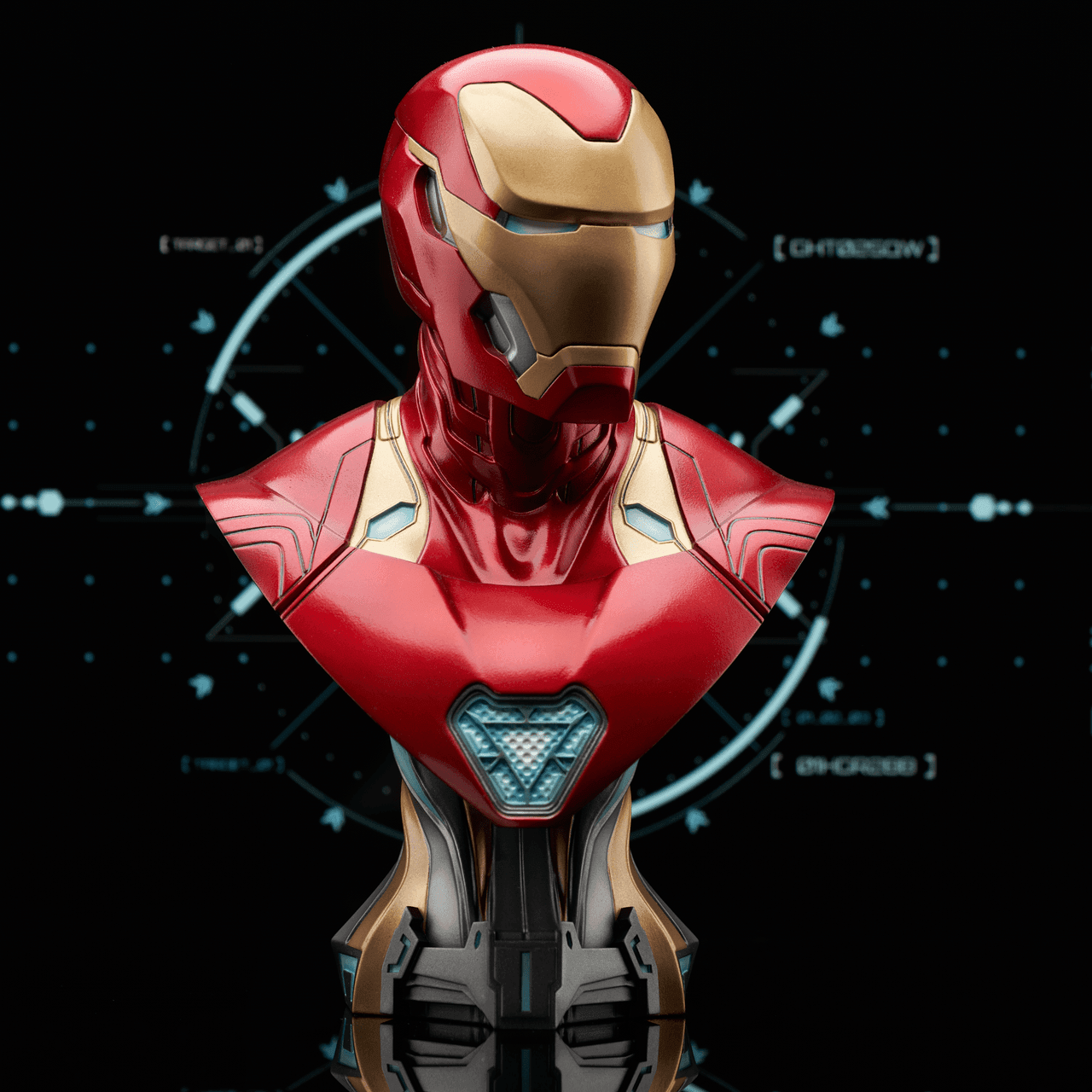 DSTAUG222404 Avengers 4: Endgame - Iron Man Mark L 1:2 Scale Bust - Diamond Select Toys - Titan Pop Culture