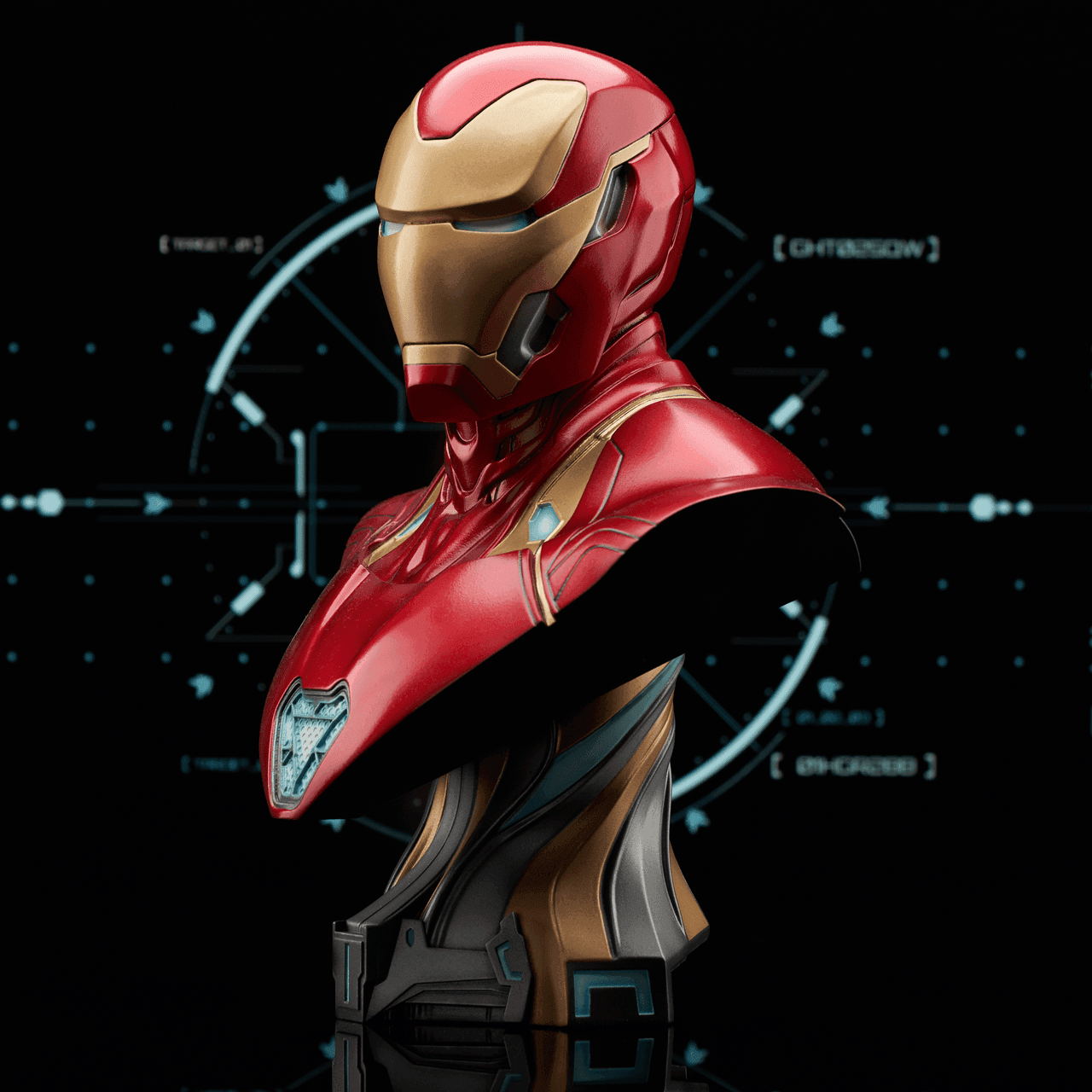 DSTAUG222404 Avengers 4: Endgame - Iron Man Mark L 1:2 Scale Bust - Diamond Select Toys - Titan Pop Culture