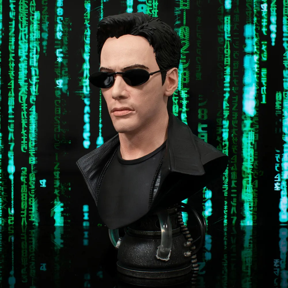 DSTAUG242591 The Matrix - Neo Legends in 3D 1:2 Bust - Diamond Select Toys - Titan Pop Culture