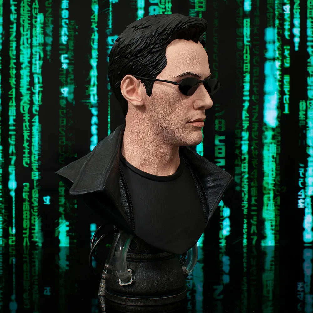 DSTAUG242591 The Matrix - Neo Legends in 3D 1:2 Bust - Diamond Select Toys - Titan Pop Culture