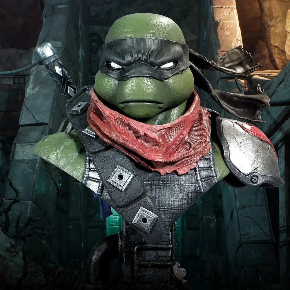 DSTAUG242592 Teenage Mutant Ninja Turtles - Dark Leonardo Legends in 3D 1:2 Bust - Diamond Select Toys - Titan Pop Culture