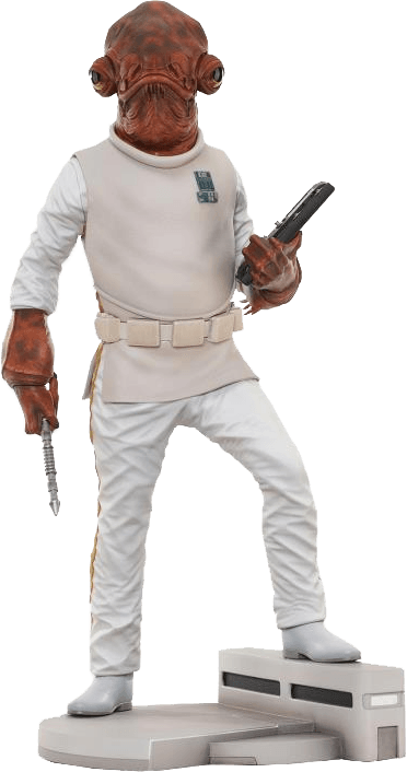 DSTDEC222081 Star Wars - Admiral Ackbar Milestones Statue - Diamond Select Toys - Titan Pop Culture