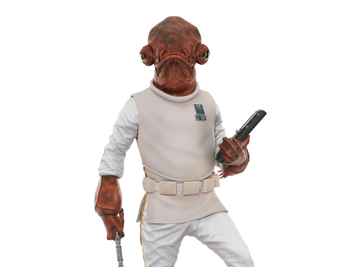 DSTDEC222081 Star Wars - Admiral Ackbar Milestones Statue - Diamond Select Toys - Titan Pop Culture