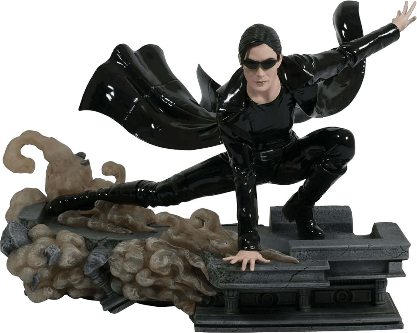 DSTDEC232049 The Matrix - Trinity Gallery PVC Statue - Diamond Select Toys - Titan Pop Culture