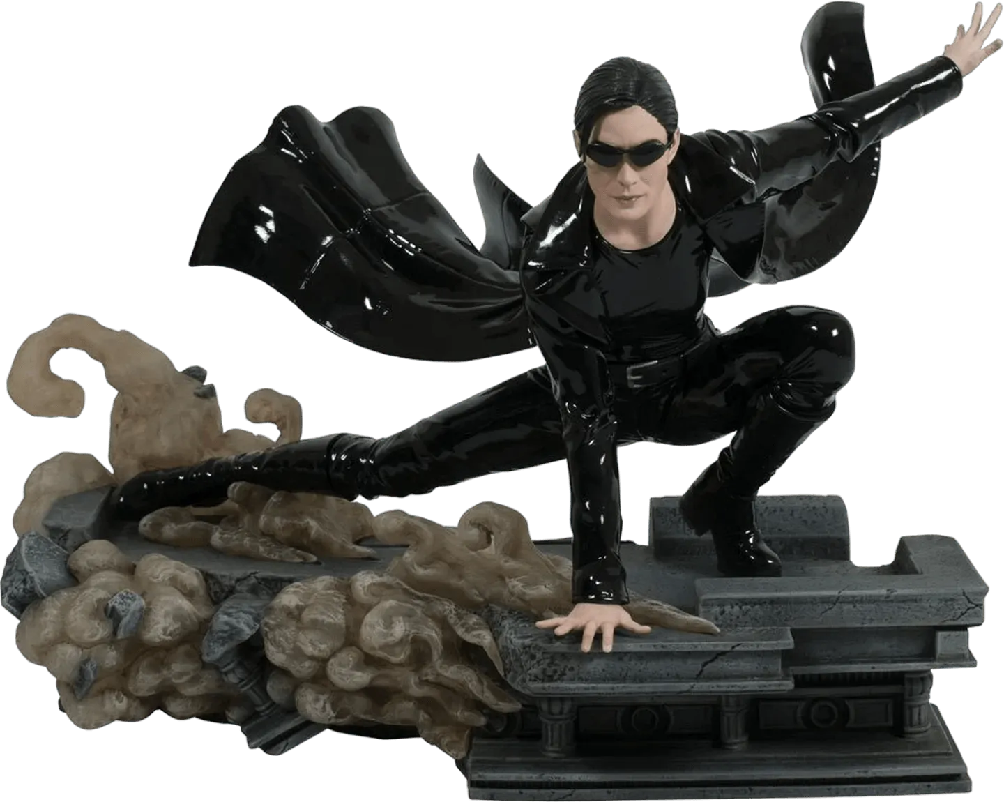 DSTDEC232049 The Matrix - Trinity Gallery PVC Statue - Diamond Select Toys - Titan Pop Culture