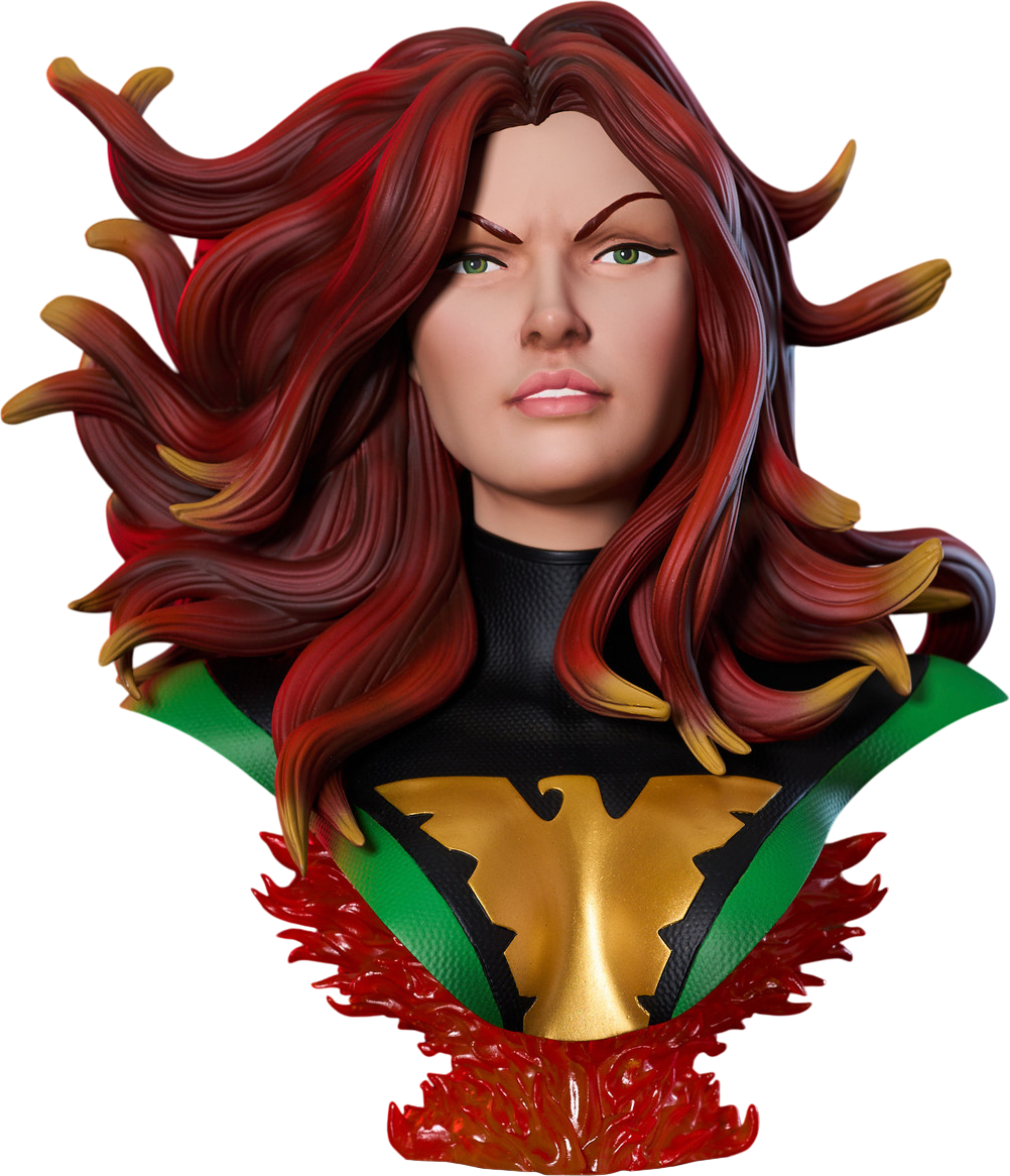 DSTDEC242212 X-Men - Phoenix Legends in 3D 1:2 Bust - Diamond Select Toys - Titan Pop Culture