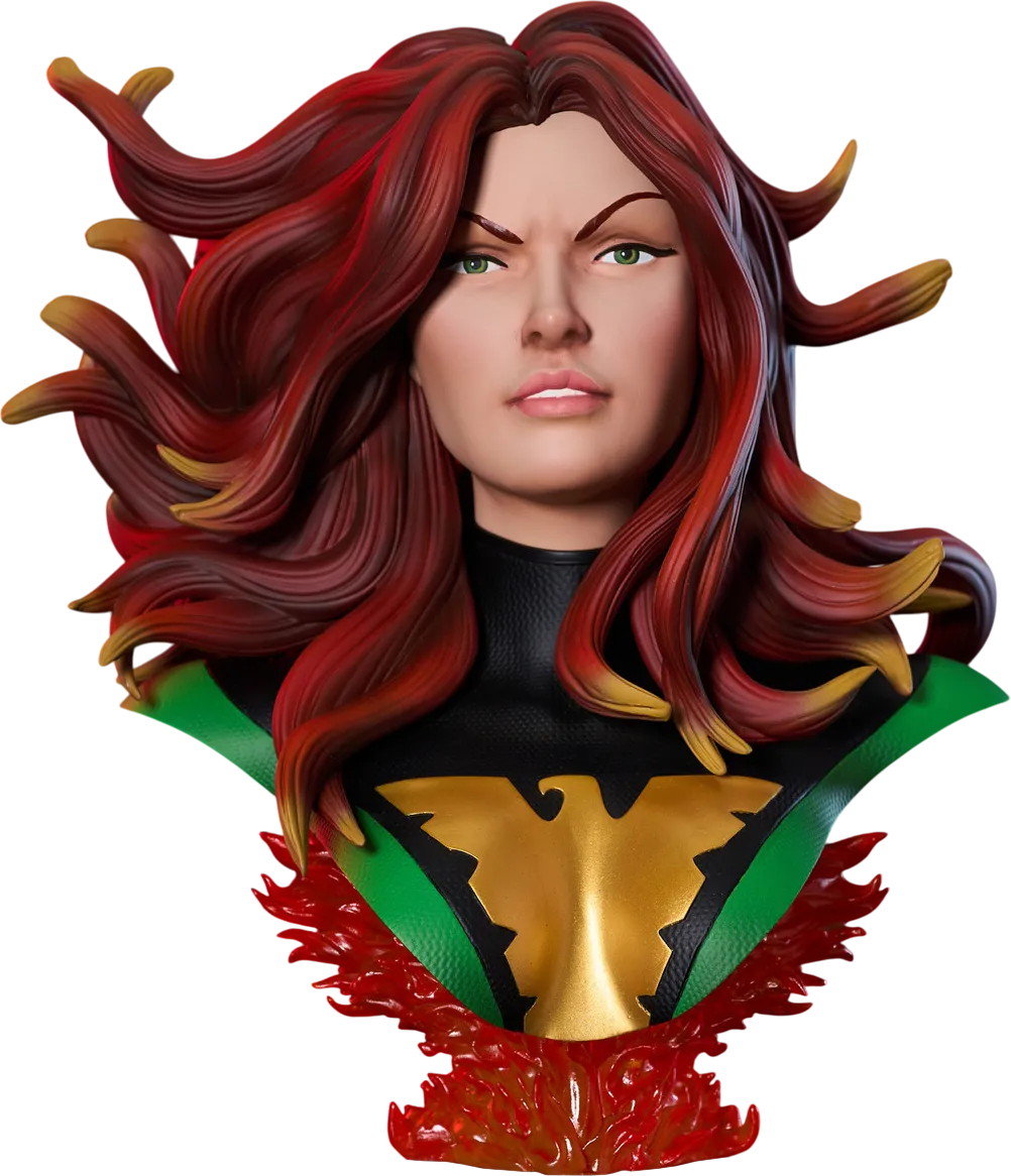 DSTDEC242212 X-Men - Phoenix Legends in 3D 1:2 Bust - Diamond Select Toys - Titan Pop Culture