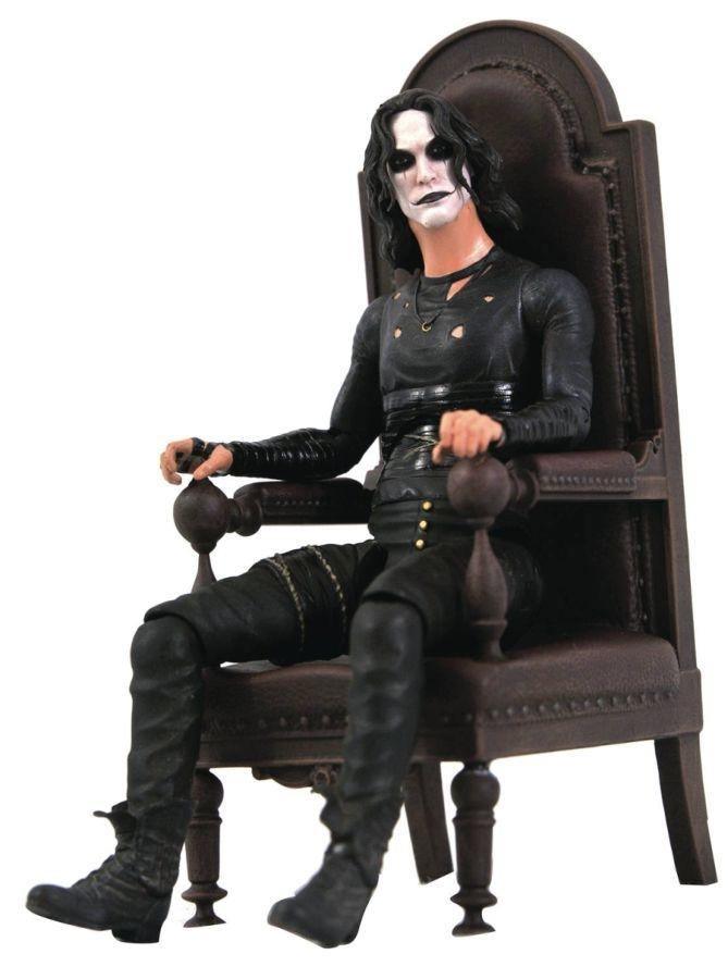 DSTFEB218595 The Crow - Crow in Chair SDCC 2021 US Exclusive Deluxe Figure - Diamond Select Toys - Titan Pop Culture