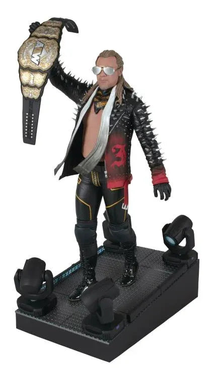 DSTFEB242075 AEW - Chris Jericho Gallery PVC Statue - Diamond Select Toys - Titan Pop Culture