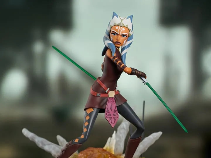 DSTFEB252335 Star Wars: Clone Wars - Ahsoka Gallery PVC Statue - Diamond Select Toys - Titan Pop Culture