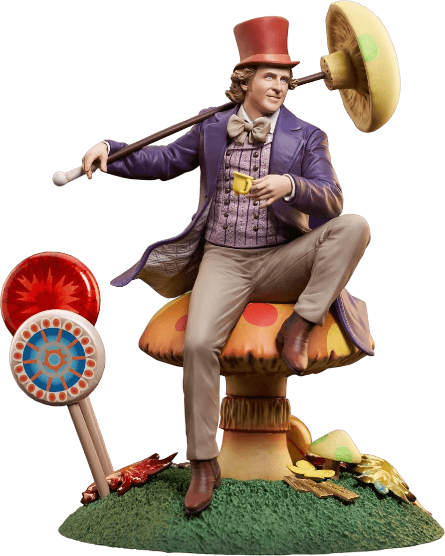 DSTJUL232414 Willy Wonka & the Chocolate Factory - Willy Wonka Gallery PVC Statue - Diamond Select Toys - Titan Pop Culture