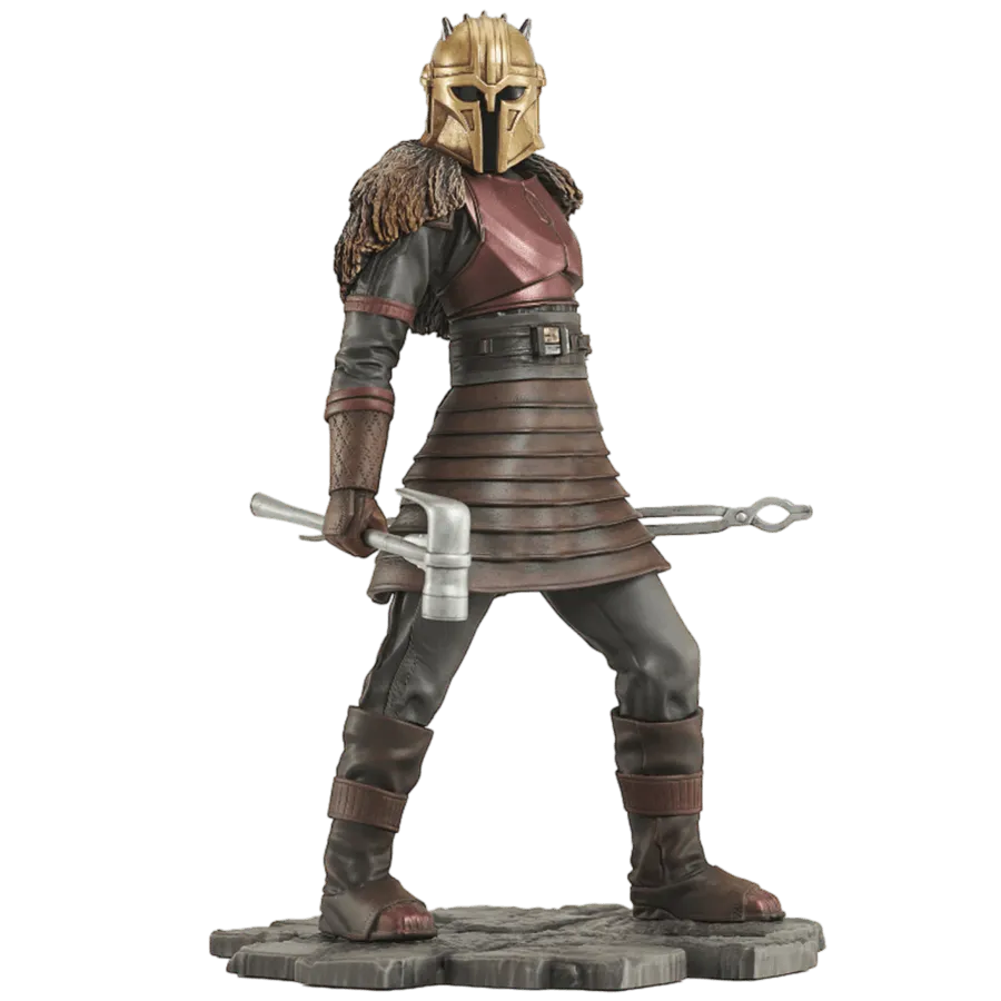 DSTJUN232497 Star Wars: The Mandalorian - The Armorer Premier Collection Statue - Diamond Select Toys - Titan Pop Culture