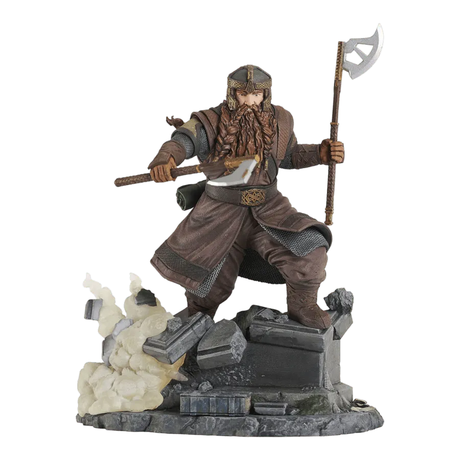 DSTJUN242408 The Lord of the Rings - Gimli Gallery PVC Statue - Diamond Select Toys - Titan Pop Culture