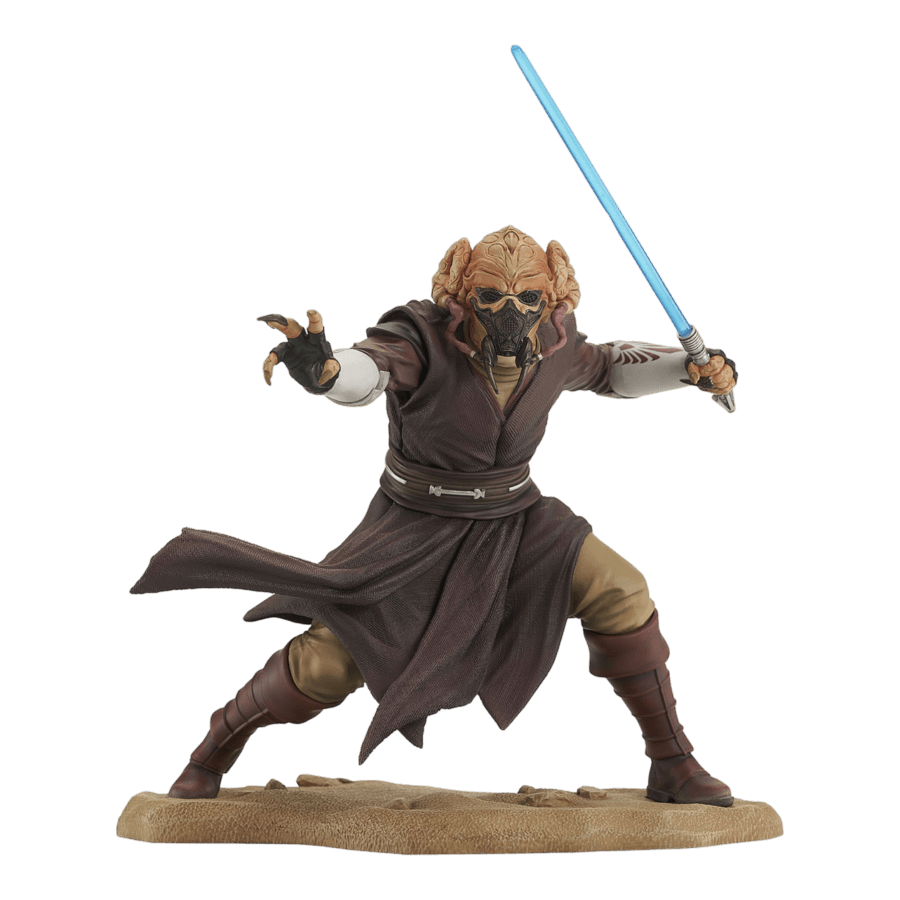 DSTJUN242416 Star Wars: Attack of the Clones - Plo Koon Premier Statue - Diamond Select Toys - Titan Pop Culture