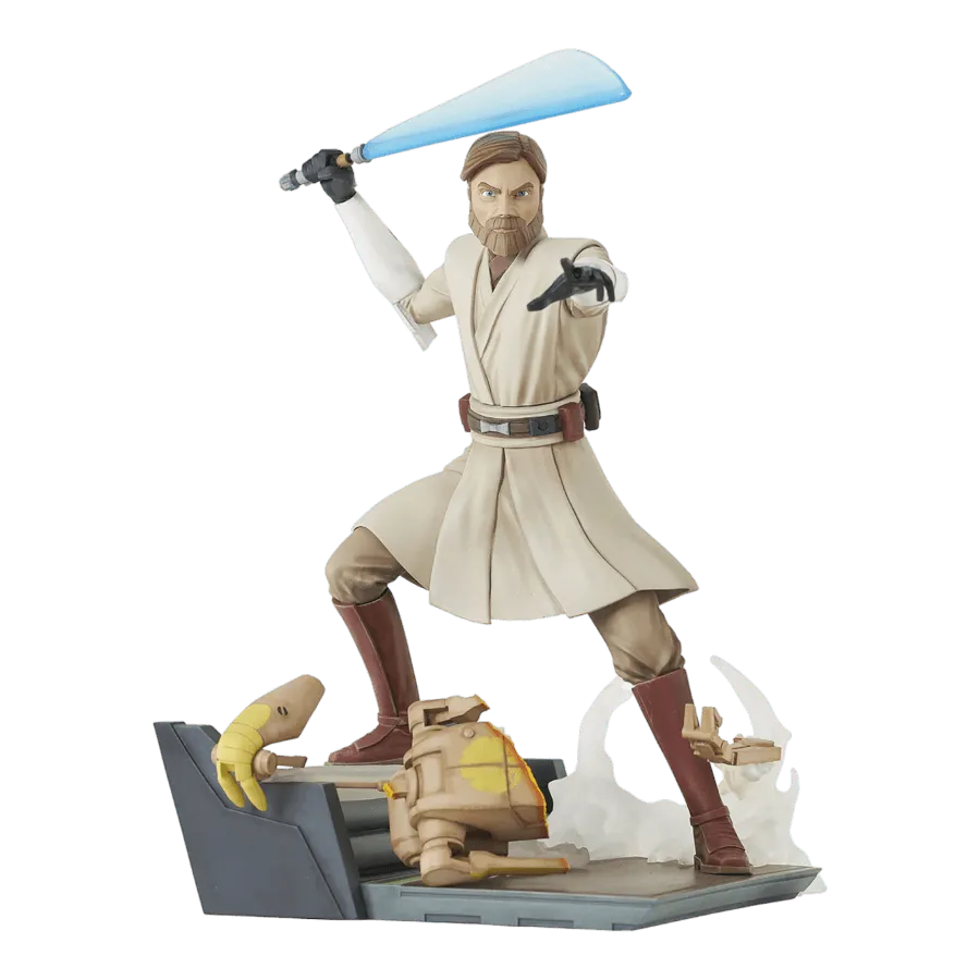 DSTJUN242417 Star Wars - General Kenobi PVC Statue - Diamond Select Toys - Titan Pop Culture